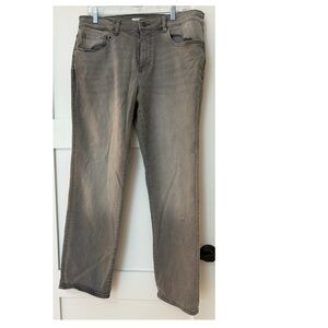 Warp + Weft Men's Stonewashed Gray Jeans